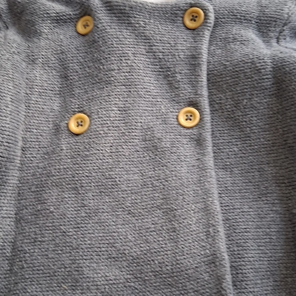 Childs Grey Soft Knit Cardigan    Size 1 1/2-2yr